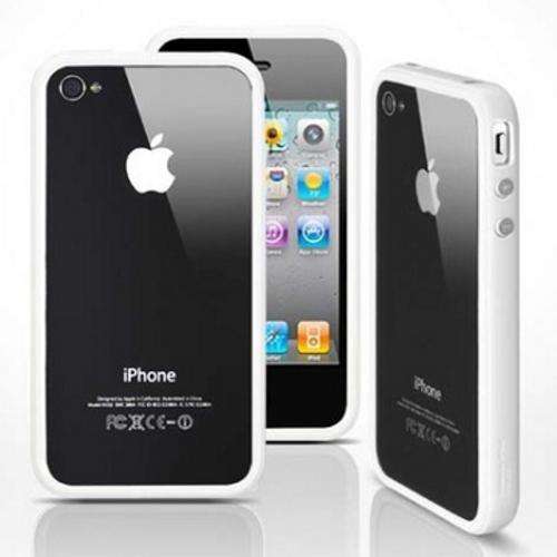 SGP Neo Hybrid Bumper Cover for iPhone 4 (White)