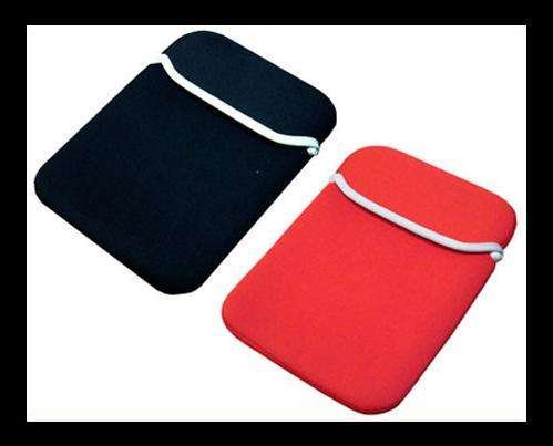 Reversible Neoprene Sleeve for Amazon Kindle 3 (Black/Red