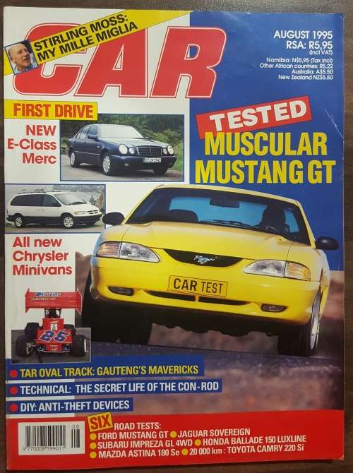 CAR Magazine South Africa August 1995