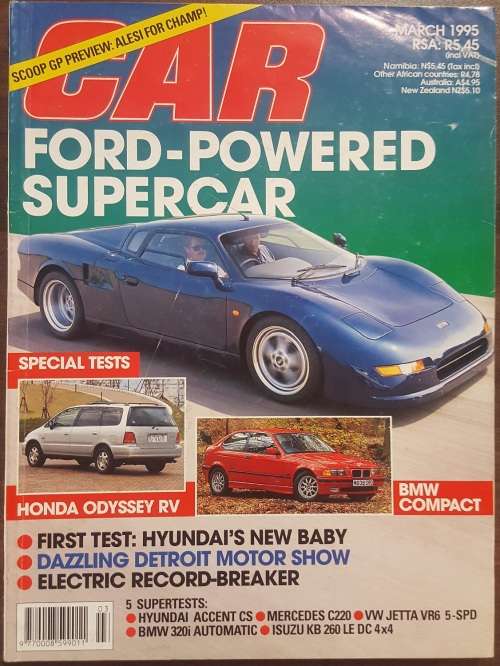 CAR Magazine South Africa March 1995