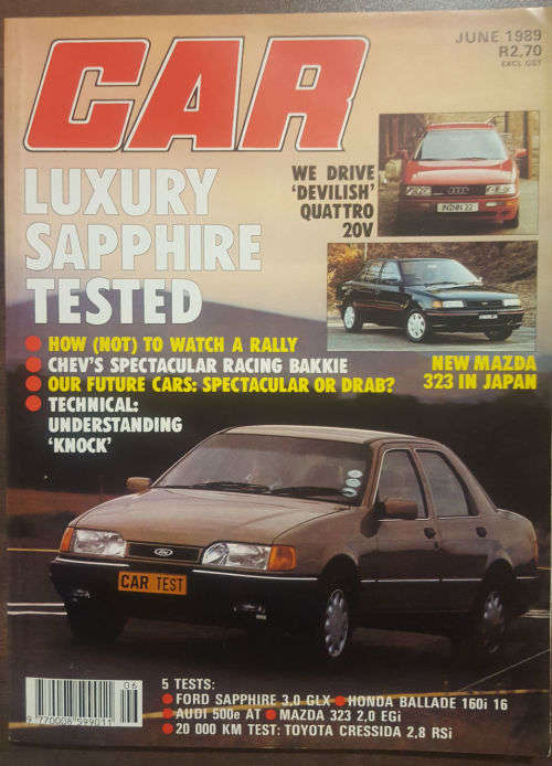 CAR Magazine South Africa June 1989