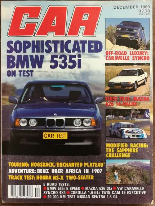 CAR Magazine December 1989