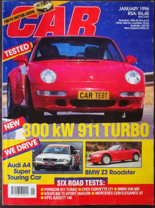 CAR Magazine South Africa January 1996