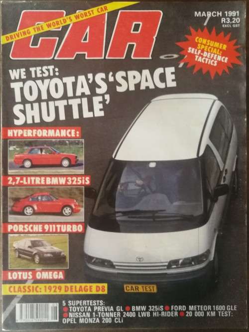 CAR Magazine South Africa March 1991