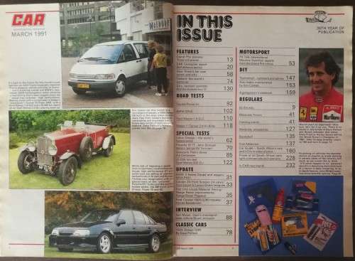 CAR Magazine South Africa March 1991