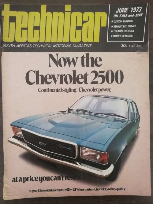 Technicar magazine June 1973 VINTAGE