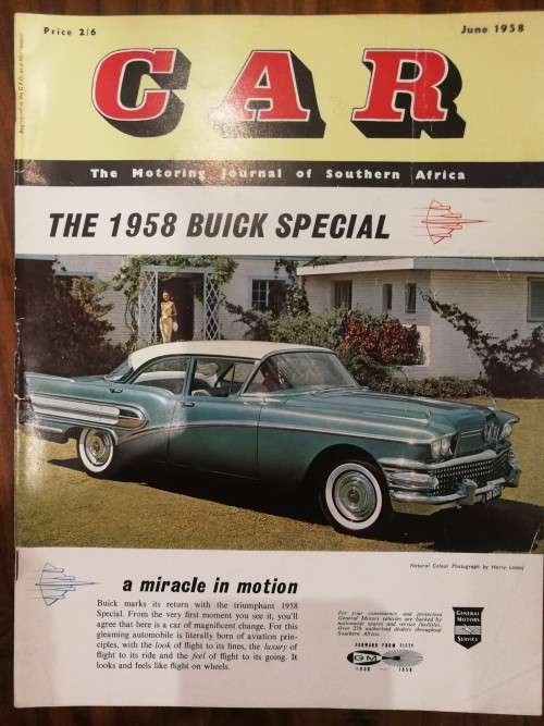 VINTAGE CAR Magazine June 1958 - Excellent Condition