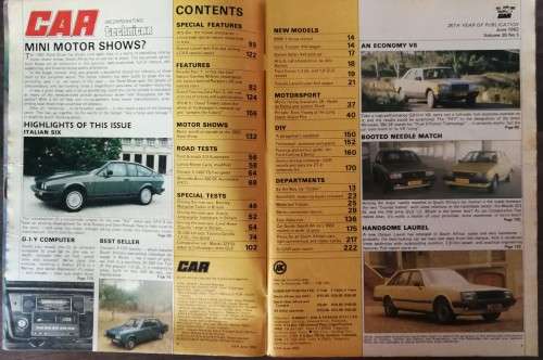 CAR Magazine South Africa June 1982