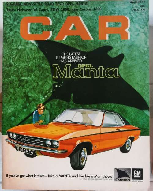 CAR Magazine April 1971 - VINTAGE!