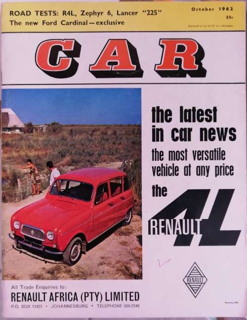 CAR Magazine October 1962