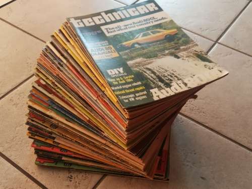 Big collection of 51 Technicar magazines