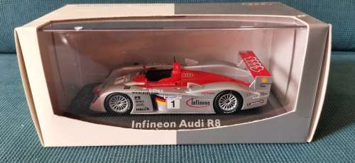 Audi R8 Infineon Le Mans Racing Car 1/43 Scale