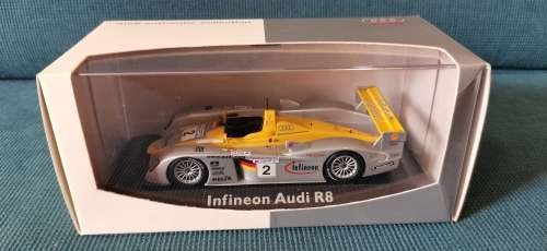 Audi R8 Infineon Le Mans scale model