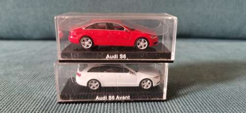 Audi A6 Sedan and Avant scale model combo