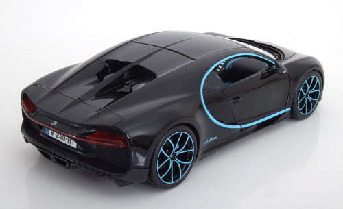 Bugatti Chiron - Zero-to-400-to-Zero Montoya car 1/18 scale