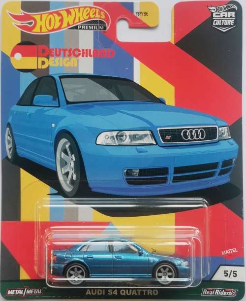 Hot Wheels Deutschland Design Audi S4 Quattro