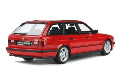BMW M5 (E34) Touring - Red - (Ottomobile 1/18 scale model)