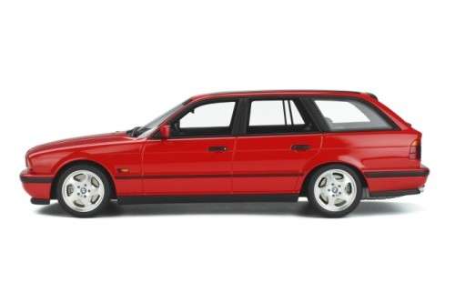 BMW M5 (E34) Touring - Red - (Ottomobile 1/18 scale model)