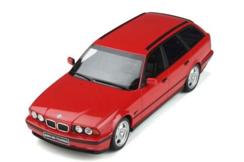 BMW M5 (E34) Touring - Red - (Ottomobile 1/18 scale model)