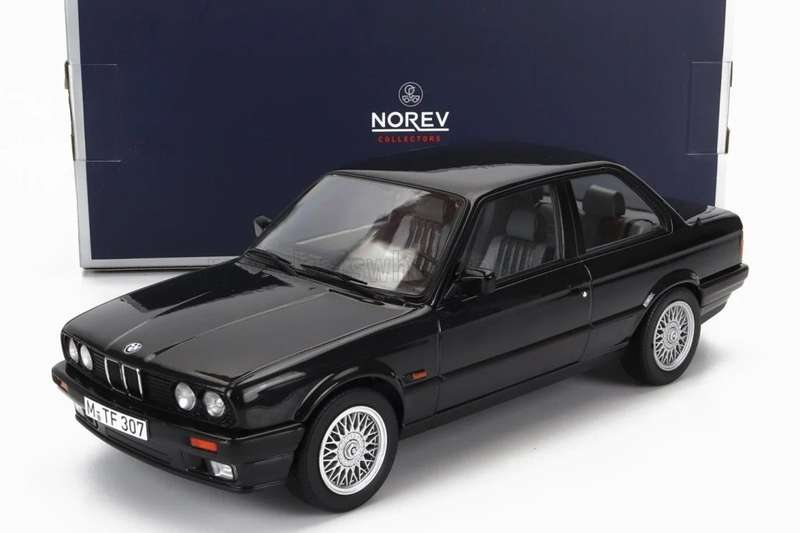 BMW 325i (E30) - Black - (Norev 1/18)