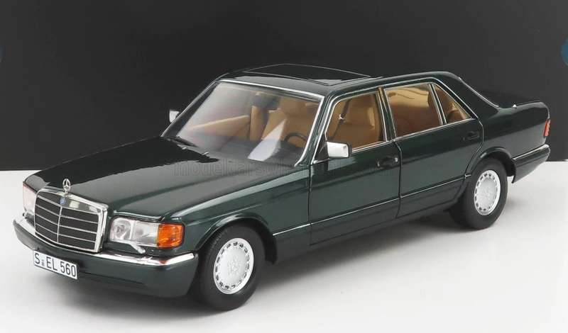 Mercedes-Benz 560 SEL (W126) - Spruce Green - (Norev 1/18)