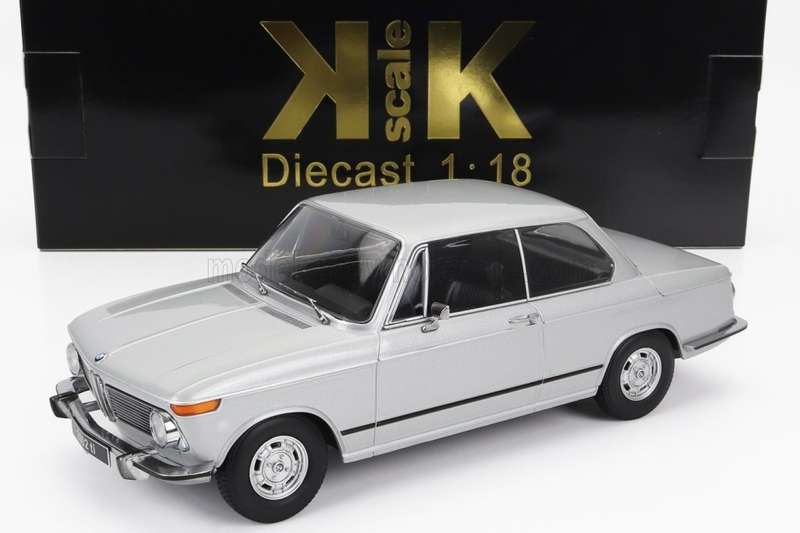 BMW 2002 ti - Silver - (KK-Scale 1/18)