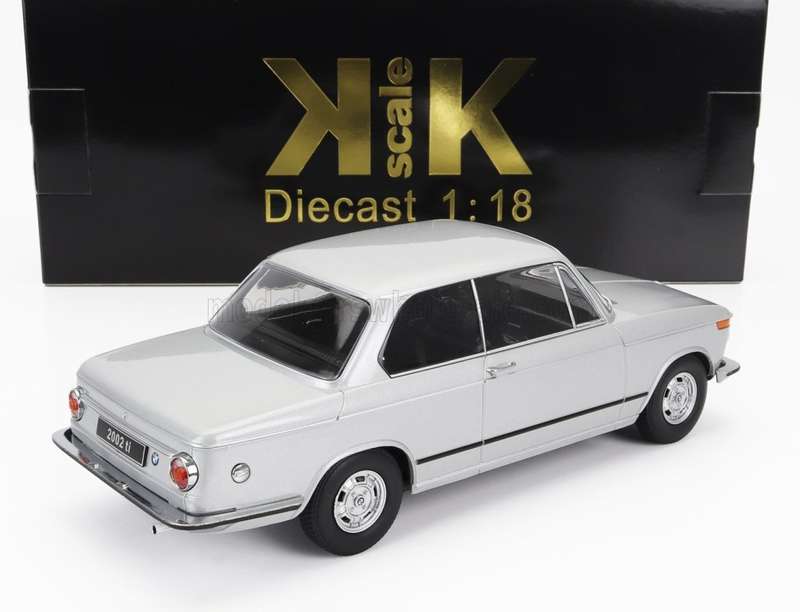 BMW 2002 ti - Silver - (KK-Scale 1/18)