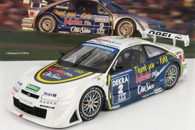Opel Calibra V6 4x4 Nr.2 - Hockenheim DTM 1995 - Keke Rosberg - (Werk83 1/18)