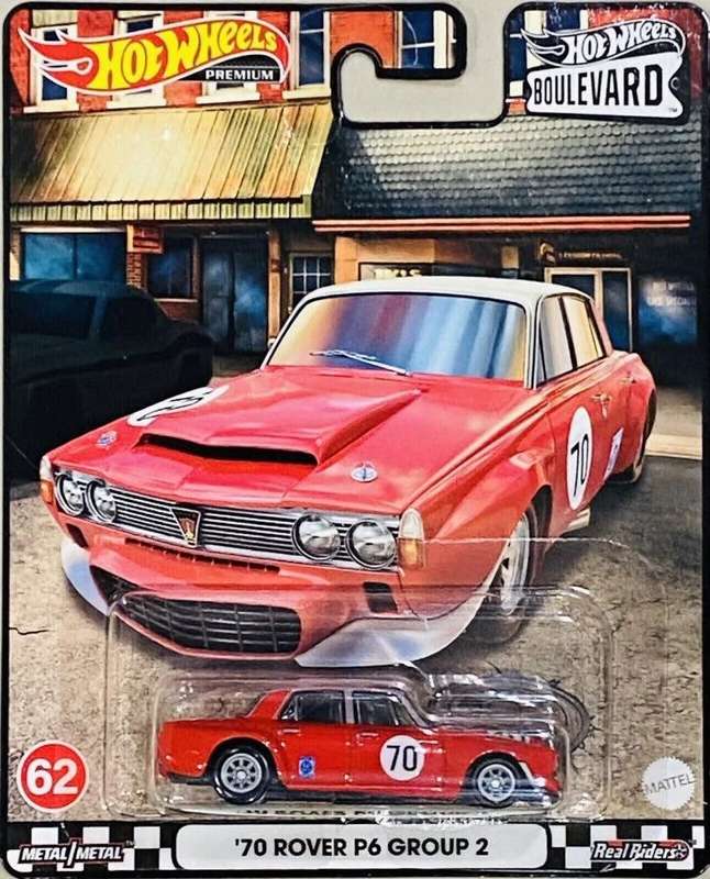 Hot Wheels Boulevard #62 `70 Rover P6 Group 2