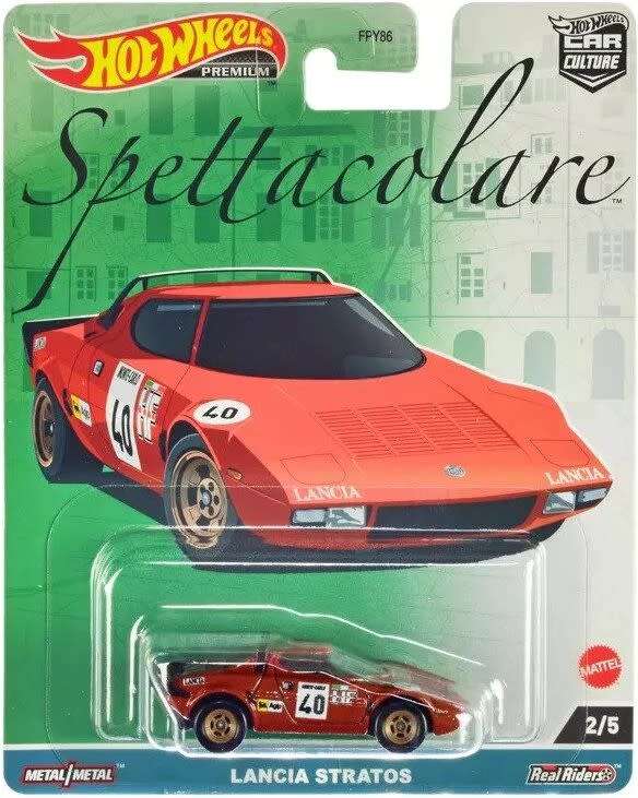 Hot Wheels Car Culture Spettacolare - Lancia Stratos