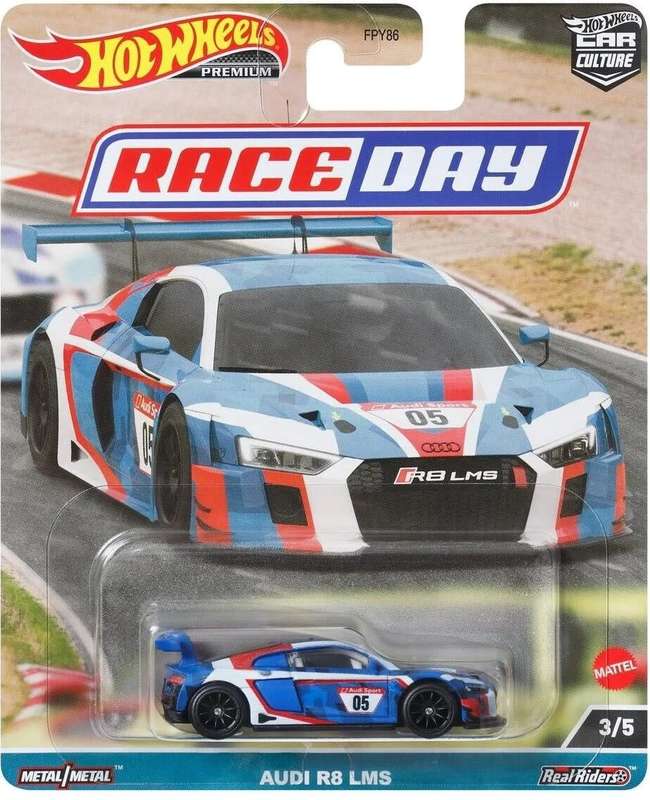 Hot Wheels Race Day Audi R8 LMS
