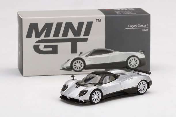 Mini GT Pagani Zonda F - Silver