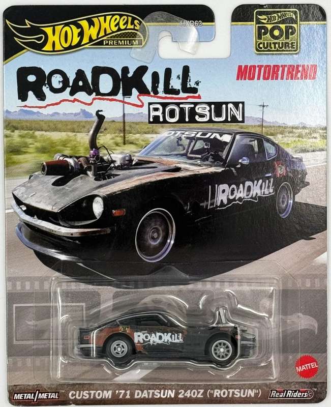 Hot Wheels Pop Culture Custom `71 Datsun 240Z `Rotsun`