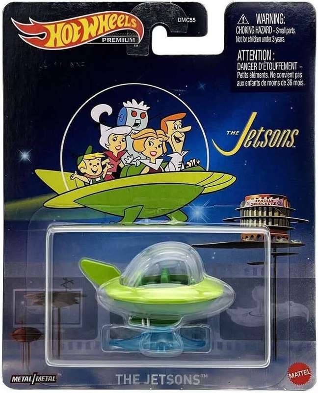Hot Wheels Premium The Jetsons Flying Car