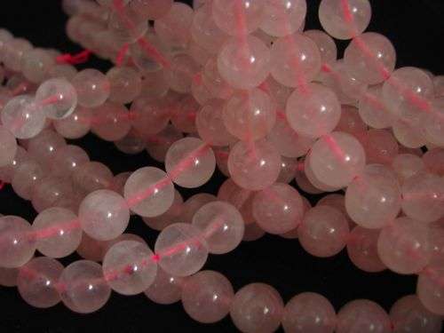 15.5" Natural Rose Quartz Gemstone Strands! Lovely!