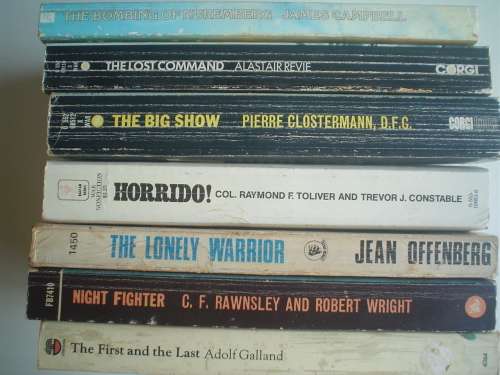 7 x air / aerial war books
