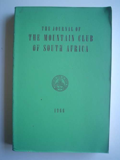 1966 Mountain Club of SA - Bergklimklub