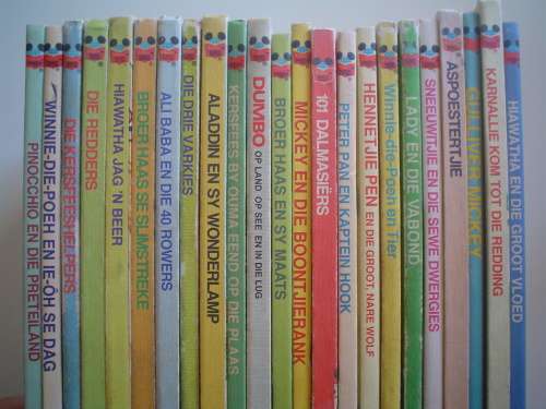 23 x Afrikaanse Walt Disney stories