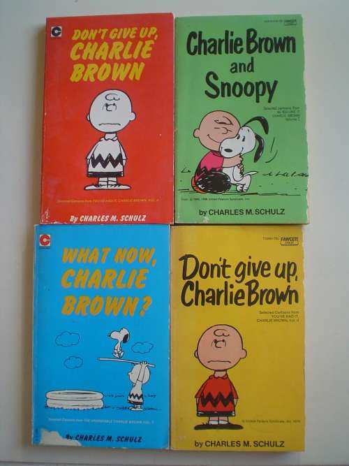 $ x Charlie Brown books  - Schulz