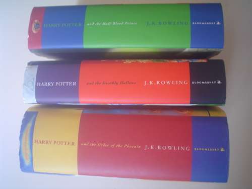 3 x Harry Potter first editions by Bloomsbury