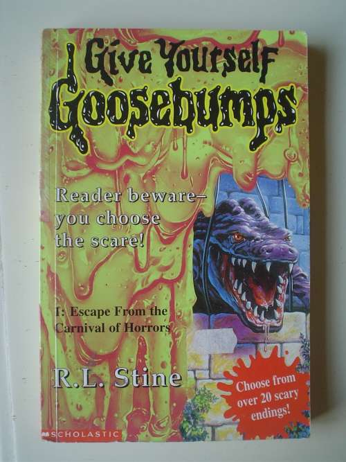 Goosebumps - Stine -  Escape from the carnival of horrors