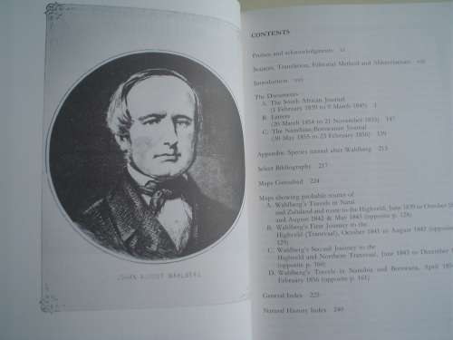 Johan August Wahlberg travel journal [and some letters]South Africa and Namibia /Botswana,1838-1856