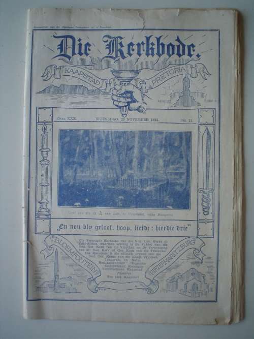 Die Kerkbode November 1932 van die Nederduits Gereformeerde Kerk