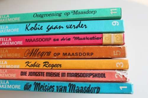 7 x Maasdorp reeks boeke - Blakemore