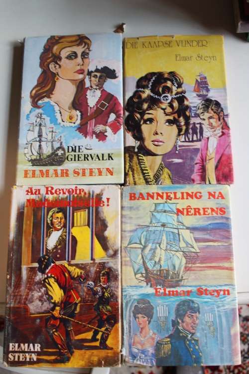 10 Elmar Steyn hardeband boeke as een lot