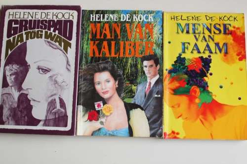 3 x Helene de Kock boeke