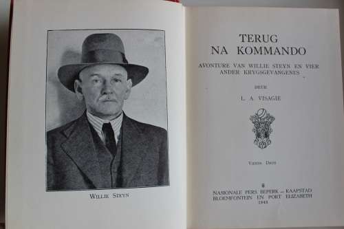 TERUG NA KOMMANDO - L A VISAGIE