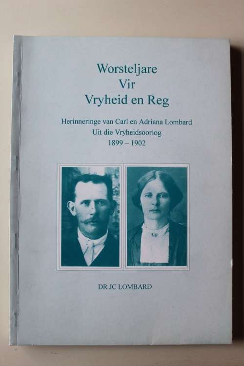 Worsteljare vir Vryheid en Reg - JC Lombard