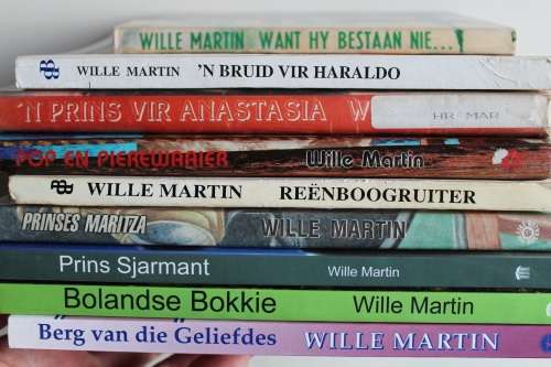 9 x Wille Martin boeke