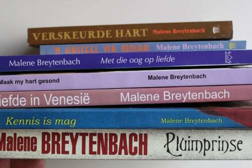 7 x Malene Breytenbach boeke